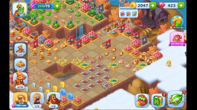 Merge Fables - Harvest Thanksgiving - Part 1.3 - Walkthrough - FULL STORY - CaroGamesNL смотреть онлайн