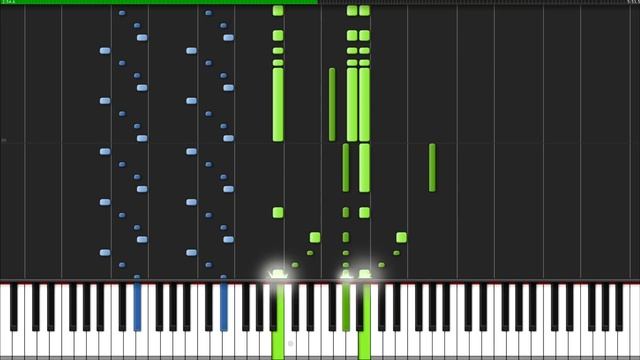 Polonaise (Opus 53) - Chopin [Piano Tutorial] (Synthesia) смотреть онлайн