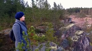 Карелия. Единственное в мире месторождение малинового кварцита.