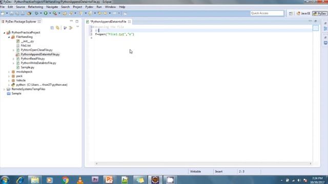 Lesson - 37 : Python3 - Python File Handling : Appending data смотреть онлайн