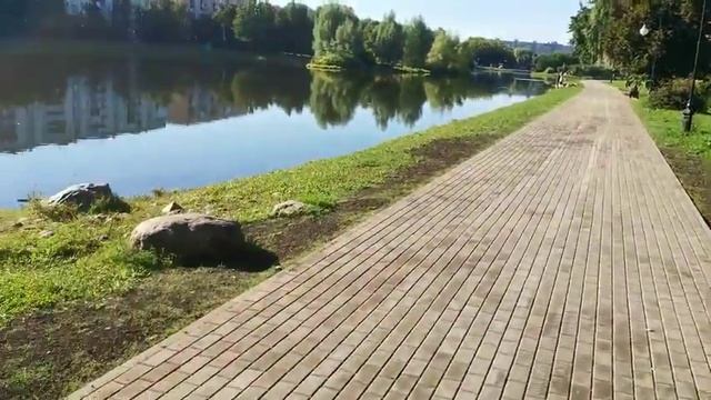 Большой Ангарский пруд (прогулка) смотреть онлайн