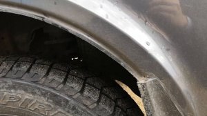 Заменил брызговики и установил локера(подкрылки) на LADA 4X4 нива