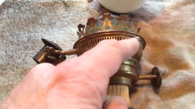 Ehrich & Graetz lamp Matador burner service & polish смотреть онлайн