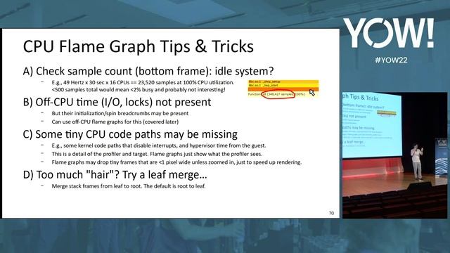 Visualizing Performance - The Developers’ Guide to Flame Graphs • Brendan Gregg • YOW! 2022 смотреть онлайн