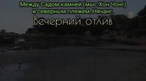 Морские приливы и отливы в Нячанге. Май 2020