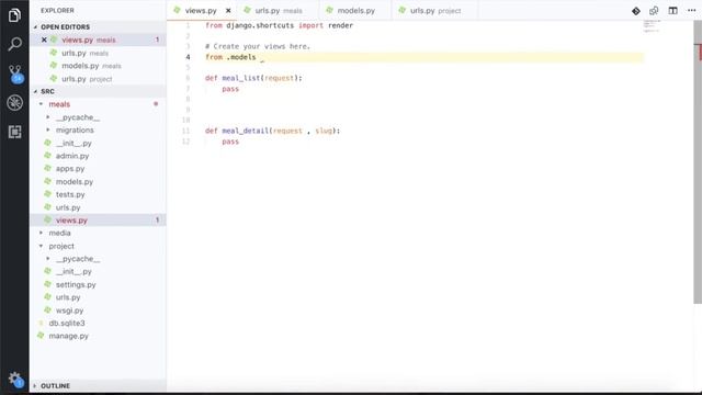 Adding Meals List View | Build A Restaurant Site With Python and Django смотреть онлайн