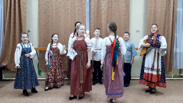 Фольклорный ансамбль "Цветень" (5 класс) смотреть онлайн