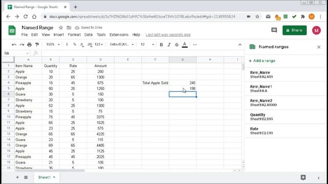 #139-Dynamic Named Ranges in Google Sheets (2021) смотреть онлайн