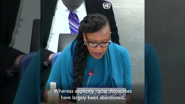 HRC50 | UN racism expert speaks out on colonialism and development смотреть онлайн