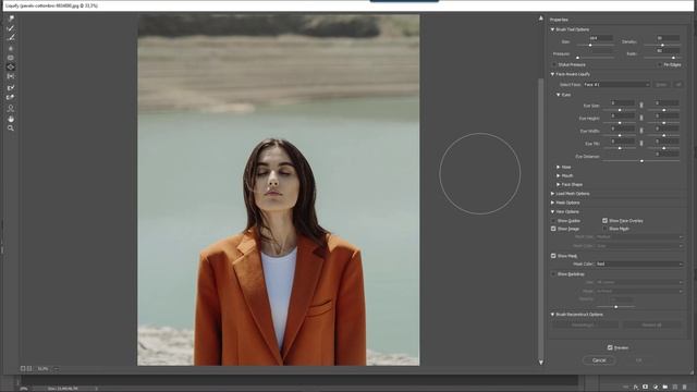 Фильтр Liquify / Пластика. Самый полный гайд ? Уроки Photoshop смотреть онлайн