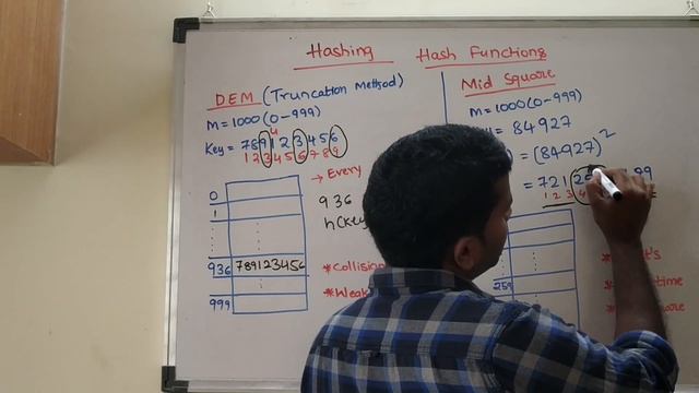 DS | Hashing | Digit Extraction Method and Mid-square method смотреть онлайн