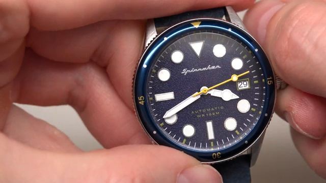 (4K) SPINNAKER CAHILL 38MM. WATCH REVIEW MODEL: SP-5042-02