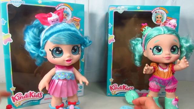 Kindi Kids Snack Time Friends Dolls// Review смотреть онлайн