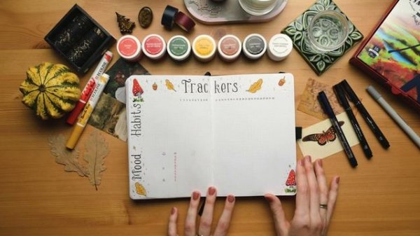 Ежедневник НОЯБРЬ 2021 | Bullet Journal | Как я оформляю ежедневник