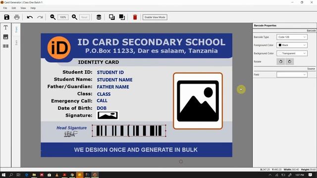ID Card Generator смотреть онлайн