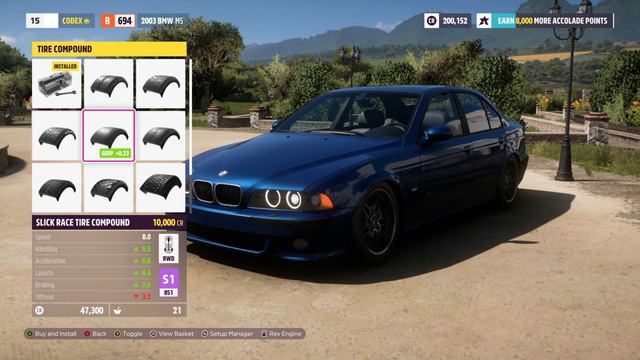 2003 BMW E39 M5 😱 700HP | Forza Horizon 5 ‹ Nicolas Garage › смотреть онлайн