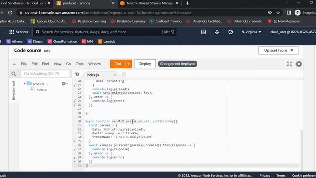 S3 to Kinesis Stream using Lambda Functions - Step 3 смотреть онлайн