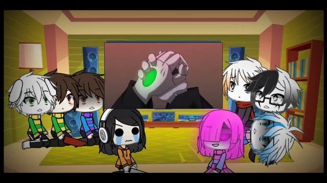 Glitchtale react to gaster sans papyrus vs betty|gacha life смотреть онлайн