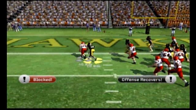 NCAA Football 08 PS2 Campus Legend - First Home Game Brought To You By Iowa City Wok смотреть онлайн