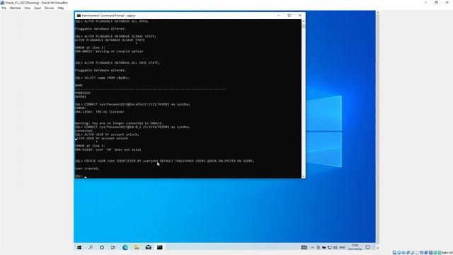 INF3707 - Drop User John смотреть онлайн