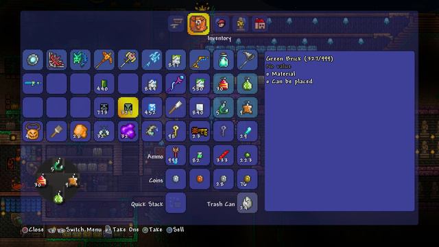 Terraria Xbox One Let's Play - SORTING STORAGE [103] смотреть онлайн