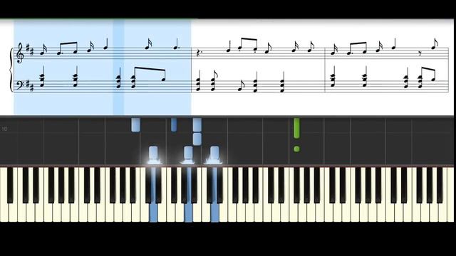 Woodkid ft Lykke Li - Never let you down (piano sheet cover tutorial) смотреть онлайн