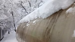 КАК УБРАТЬ СНЕГ С ТЕПЛИЦЫ С ПОМОЩЬЮ МАНГАЛА