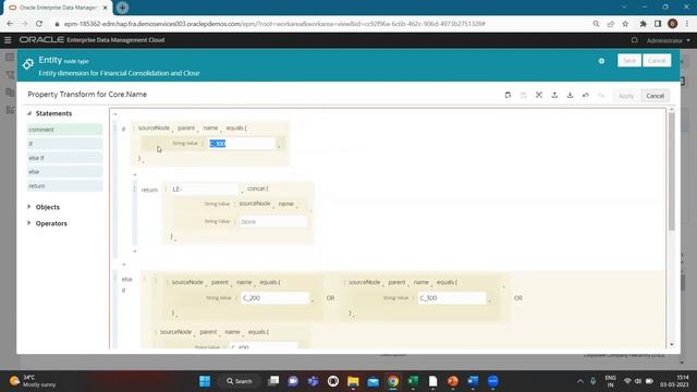 Oracle EDMCs Complex Expression | Oracle EDMCS Derived Properties | Oracle EDMCS NODETYPE Converter смотреть онлайн