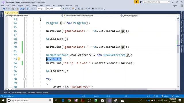 تعرف إلى المؤشرات (المراجع) الوثيقة Strong Reference والمؤشرات الضعيفة Weak Reference смотреть онлайн