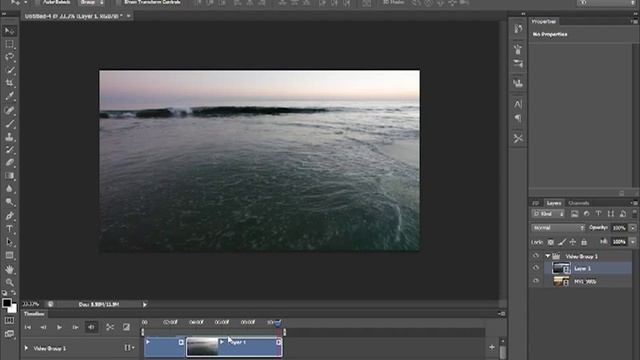 Basics of Photoshop CS6 Video editing смотреть онлайн