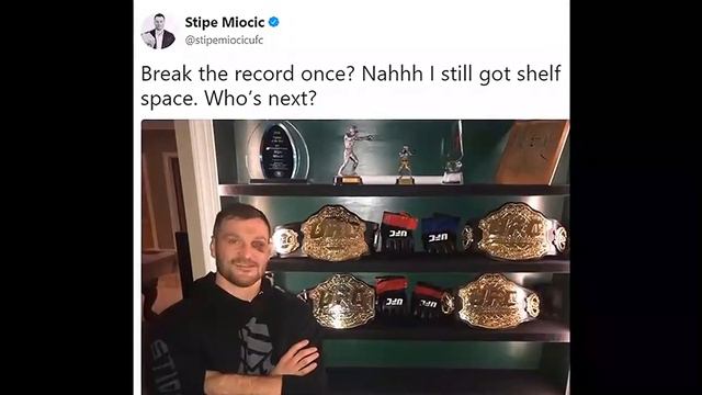 Эддик Альварес показывает текстовое сообщение от Нейта Диаса; Стипе Миочич фаворит в бою с Кормье смотреть онлайн