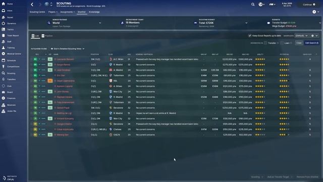 FM18 Scouting and Player search View - Football Manager 2018 Transfer View смотреть онлайн