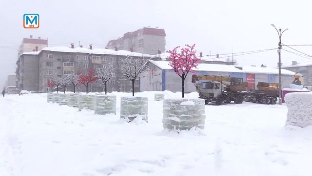 Когда брать ледянки? Снежные городки в Междуреченске смотреть онлайн