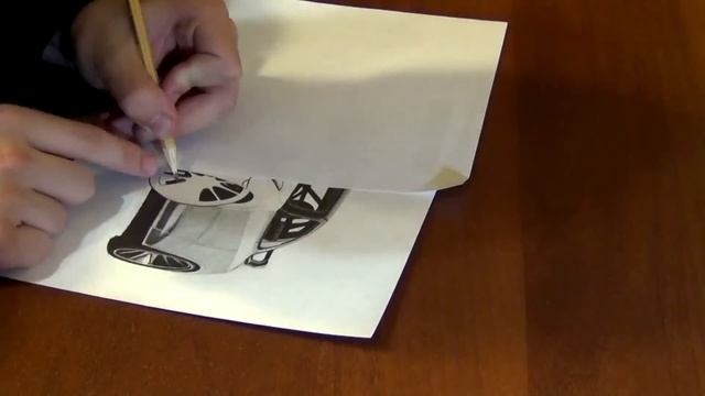 Nissan GT-R - Рисунок карандашом смотреть онлайн