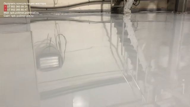 Полимерный пол для производственного помещения смотреть онлайн