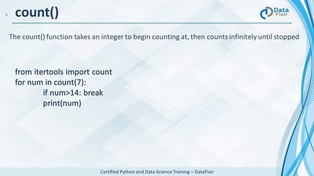Python itertools смотреть онлайн
