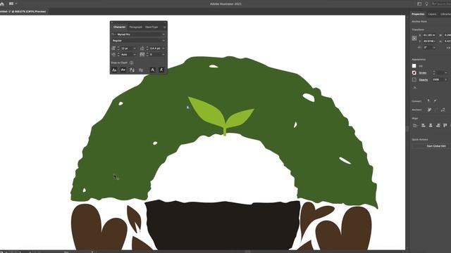 chapter27 일러스트레이트로 로고 만들기 Adobe ILLUSTRATOR Tutorial LOGO Design смотреть онлайн