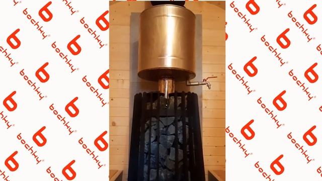 Баня бочка от bochky. Модель Супер Люкс диаметр 2,15. смотреть онлайн