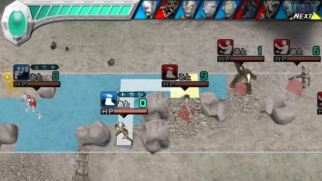 Ultraman All-Star Chronicle All Characters [PSP] смотреть онлайн