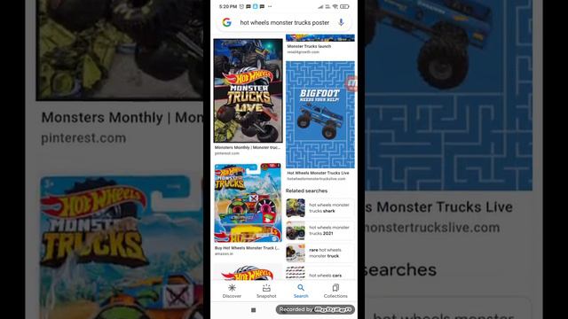 Hotwheels Monster Trucks Poster 2020 And 2021