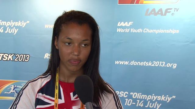 WYC Donetsk 2013 - Morgan Lake GBR - ITW смотреть онлайн