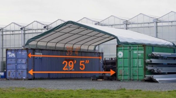 TMG-ST3040C Peaked Roof Container Shelter - Product Demo & Customer Spotlight