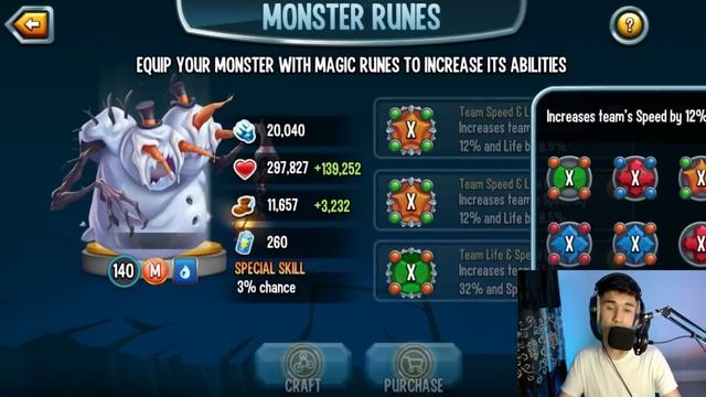 Monster Legends: The Tankiest Mythic In The Game! Snowgross Rank 4 Level 140 Gameplay | Full Review смотреть онлайн