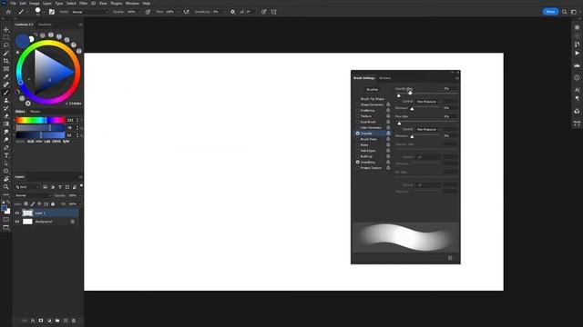 Every Photoshop Custom Brush Setting Explained смотреть онлайн