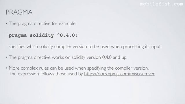 Solidity tutorial 1: Pragma смотреть онлайн