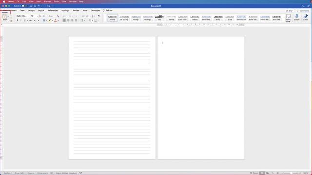 Insert handwriting lines in WORD | Ruled lines | WORD Tutorials смотреть онлайн
