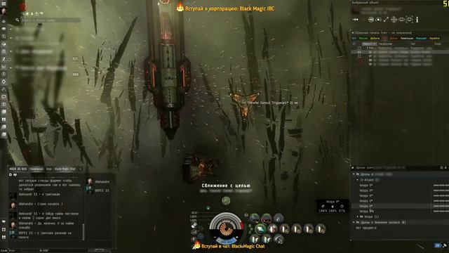 [RU] Eve Online - Gila в Т3 Exotic безднах - 193 Mil Isk/час