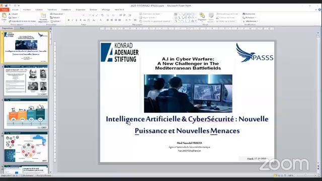 Webinaire sous le thème "AI in Cyber Warfare A New Challenger in the Mediterranean Battlefields" смотреть онлайн