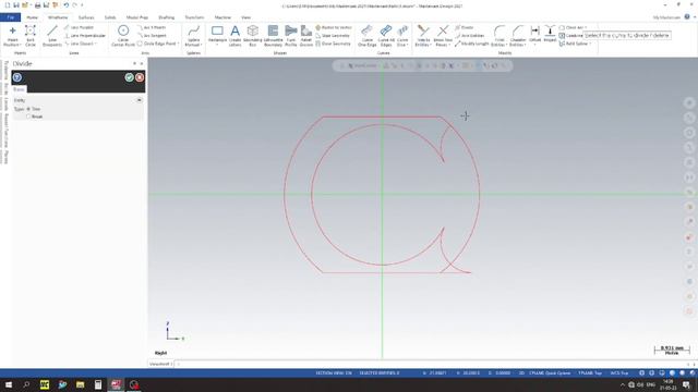 Mastercam 2021 Part Design I Mastercam Tutorials I Machine Mate #cnc #cncmachining #mastercam