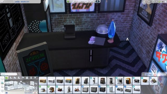 ?? MOVIE THEATER ?? | Magpie City part 3 | The Sims 4 speed build смотреть онлайн